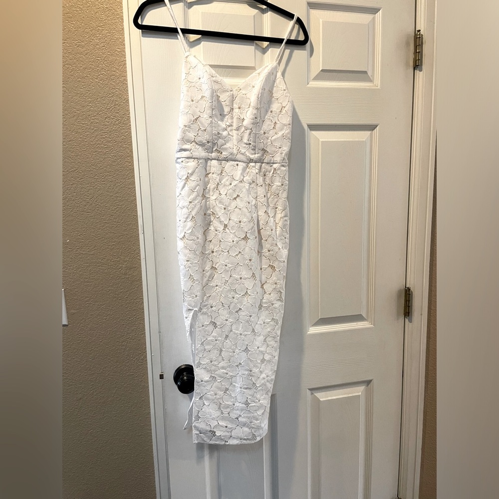 Beautiful white lace dress